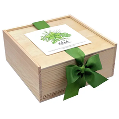 Culinary Herb Garden Box | Organic Herb Kit | Holiday Gift for Gardeners