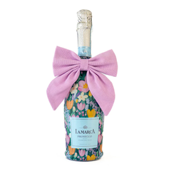 Preppy Southern Spring (Floral) Champagne Bottle Wrap – Fits La Marca 750ml