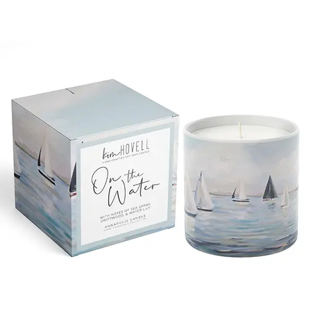 On the Water Boxed Candle: Kim Hovell Collection