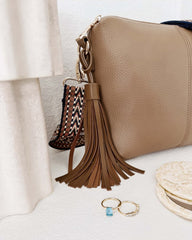 Kasey Eddie Crossbody Bag - Latte
