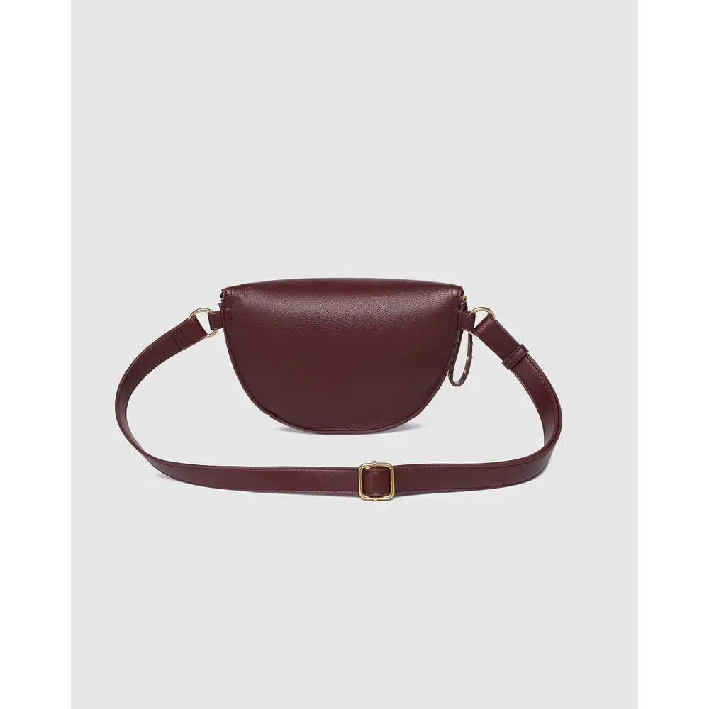 Cassidy Burgundy Belt Bag