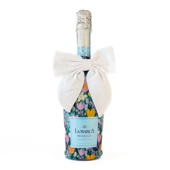 Preppy Southern Spring (Floral) Champagne Bottle Wrap – Fits La Marca 750ml