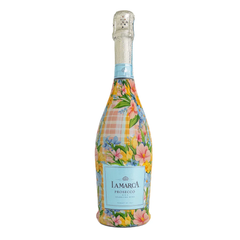 Preppy Springtime Serenity Champagne Bottle Wrap – Fits La Marca 750ml