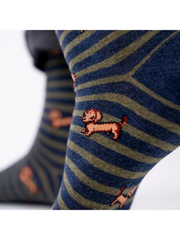 Combed Cotton Socks Animals - Dog