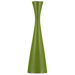 Olive Green Large Candleholder 9.85"