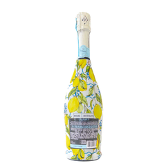 Amalfi Lemon Champagne Bottle Wrap – Fits La Marca 750ml