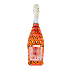 Indian Block Print Champagne Bottle Wrap – Fits La Marca 750ml