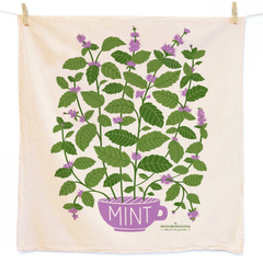 Lilac Purple (Mint, Lilac)  Tea Towel Set of 2