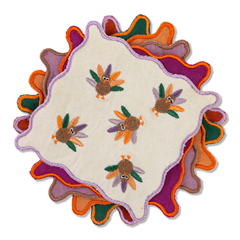 Fall Cocktail Napkin S/6