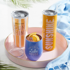 Made for Sunshine Stainless Steel Skinny Tumbler