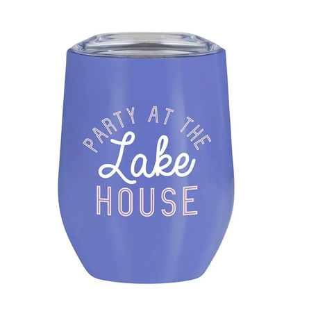 Party Lake House Stainless Steel Tumbler
