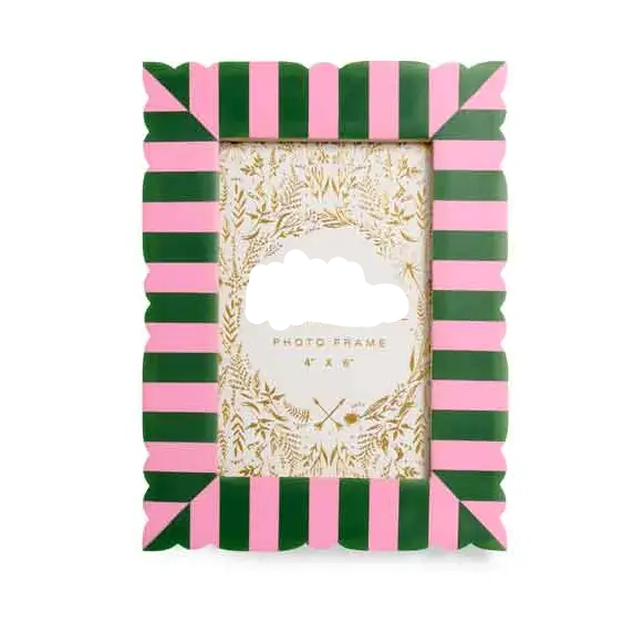 Pink Viva 4" X 6" Cut Edge Picture Frame (Copy)