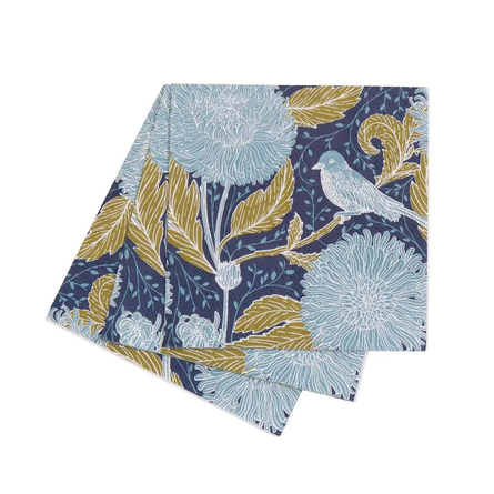 Chrysanthemum Bird Paper Cocktail Napkins, Pack of 20