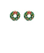 Christmas Wreath Earrings