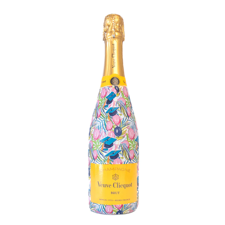 Pink Graduation Champagne Bottle Wrap (Fits Veuve Clicquot 750ml)