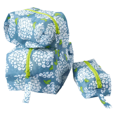 Hydrangea Blossoms Travel Cubes, Set of 3