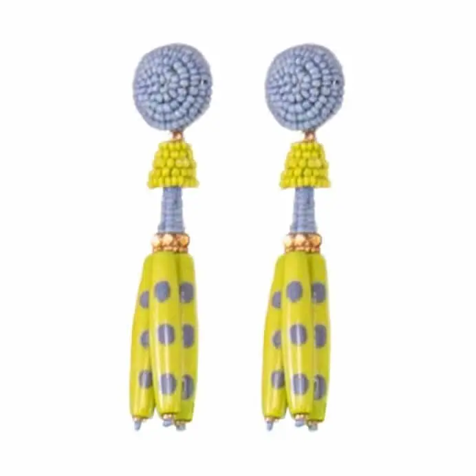 Happy Polka Dot Clip On Earrings
