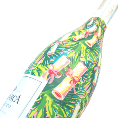 Preppy Diploma Champagne Bottle Wrap (Fits La Marca 750ml)