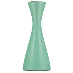 Opaline Green Medium Candleholder 5.9" Tall