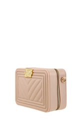 White Square Jelly Chain Crossbody Bag