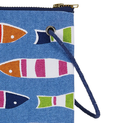 Picket Fish Wristlet by Kate Nelligan