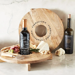 Wine + Cheese Charcuterie Board - Round