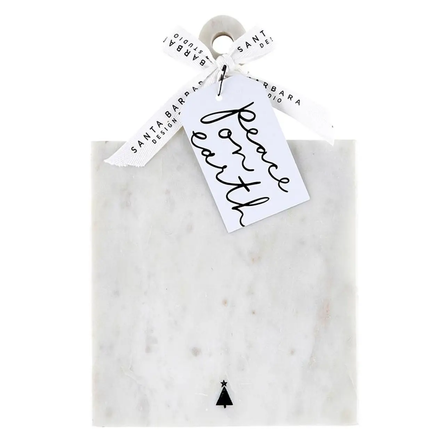 Peace On Earth Marble Board with Handle