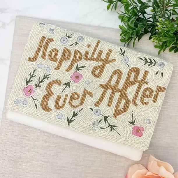'Happily Ever After' Beaded Crossbody/Clutch