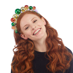 Holiday BAUBLES BELLE LIGHT UP HEADBAND WITH 3 MODES