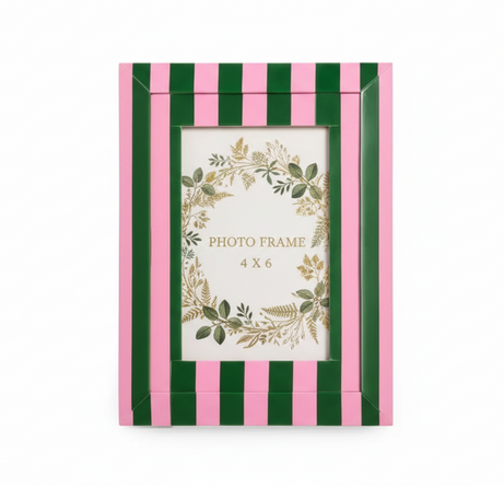 Pink Bevel Viva 4" X 6" Picture Frame