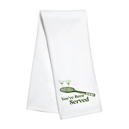 You've Been Served Tennis Kitchen Towel