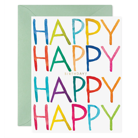 Really Happy Birthday Greeting Card