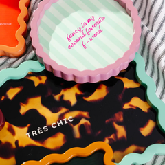 Fancy is my second favorite F word Small Lacquer Tray