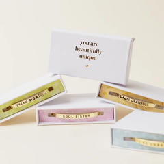 "Choose Joy" Little Reminder Cuff – Gold
