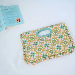 The "Parham" Pouch Bag, Lady Di Yellow