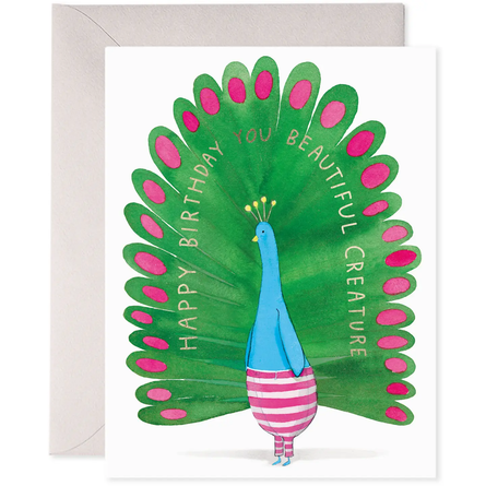 Peacock Birthday | Brithday Greeting Card