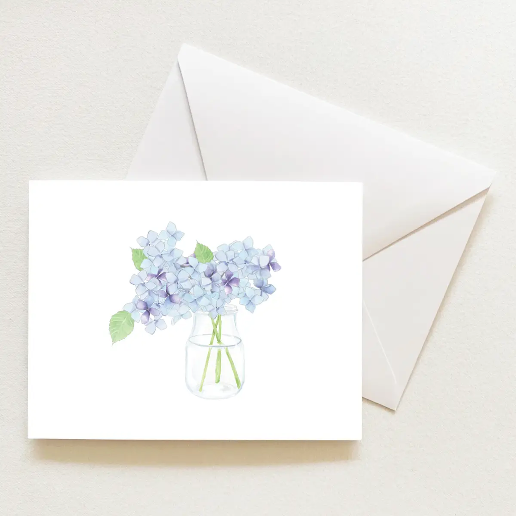 Hydrangea Boxed Note Cards