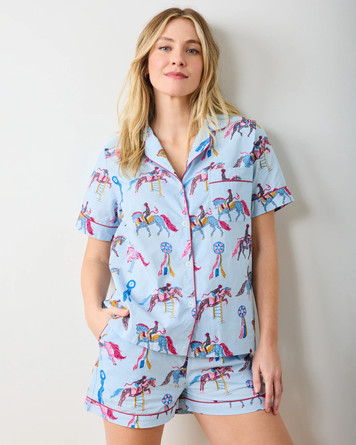 Pony Club Cozy PJ Short Set