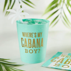 Cabana Boy Cocktail Party Cups (8ct)