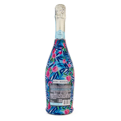 Preppy Roses with Love – Champagne Bottle Wrap (Fits La Marca 750ml)