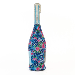 Preppy Roses with Love – Champagne Bottle Wrap (Fits La Marca 750ml)