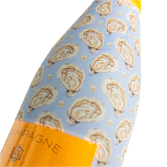 Charleston Tide Champagne Bottle Wrap – Fits Veuve Clicquot 750ml
