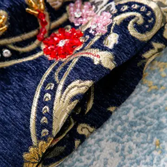 Artisan Studded Corduroy Long Coat – Vivid Hue Style Edit