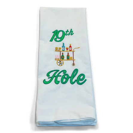 19th Hole Tea Towel