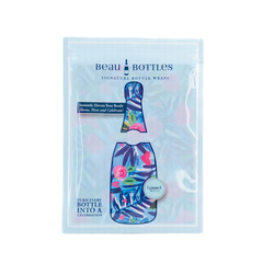 Preppy Roses with Love – Champagne Bottle Wrap (Fits La Marca 750ml)