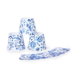 Chinoiserie Paper Shade Cover for LED Table Lamp (Select from 4 designs)