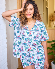 Lighthouse Keeper Organic Cotton Short Pajama Set