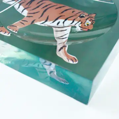 Catchall Tiger Tray Green