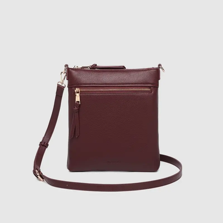 Cressida Crossbody Bag – Burgundy