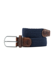 Slate Blue Woven Elastic Belt